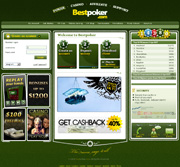 Screenshot des BestPoker Webseite